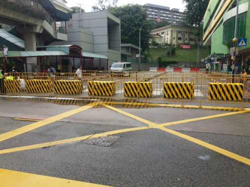 Chinatown CNY 2020 Opening Ceremony - 2 Ton Concrete Block with Cover 2