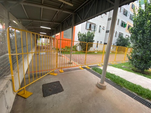 Covid-19 Deployment @ Dormitory - High Barricade 1