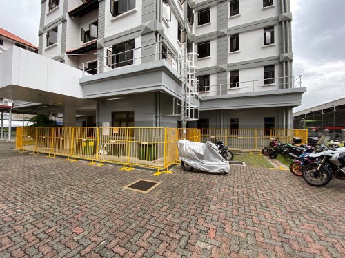 Covid-19 Deployment @ Dormitory - High Barricade 4