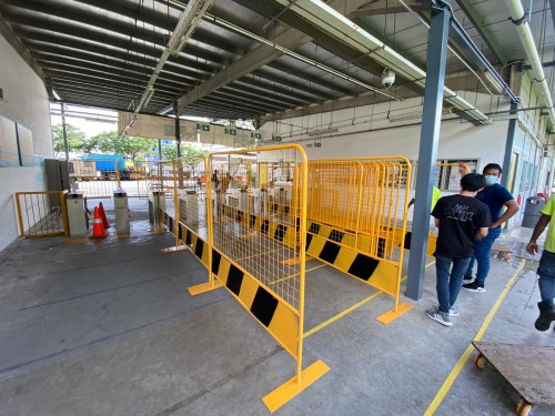 Covid-19 Deployment @ Dormitory - High Barricade 7