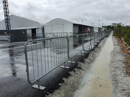 Covid-19 Deployment @ GQF - 1.2m H Barricade 1