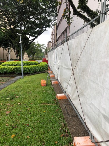 Covid-19 Deployment @ GQF - Temporary High Fencing 1