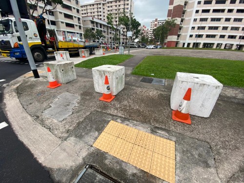Heartland Countdown 2020 - Jurong 1-Ton Concrete Block 1