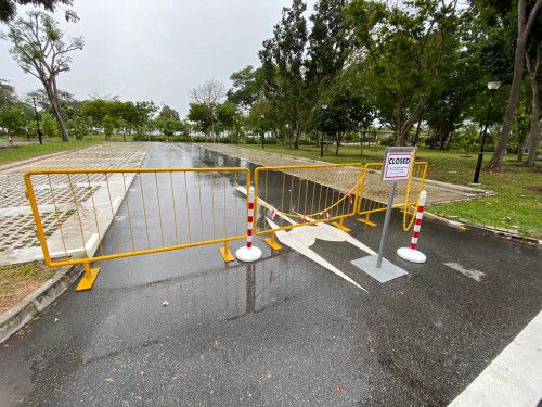 Safe Distancing Measures @ ECP Nparks 2